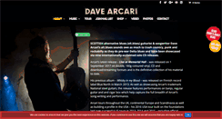 Desktop Screenshot of davearcari.com