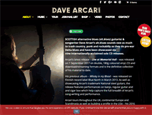 Tablet Screenshot of davearcari.com